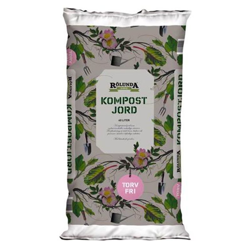 Kompostjord torvfri 40 liter, Rölunda Gård