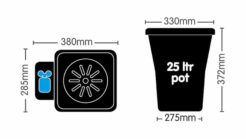 AutoPot XL 9-kit 