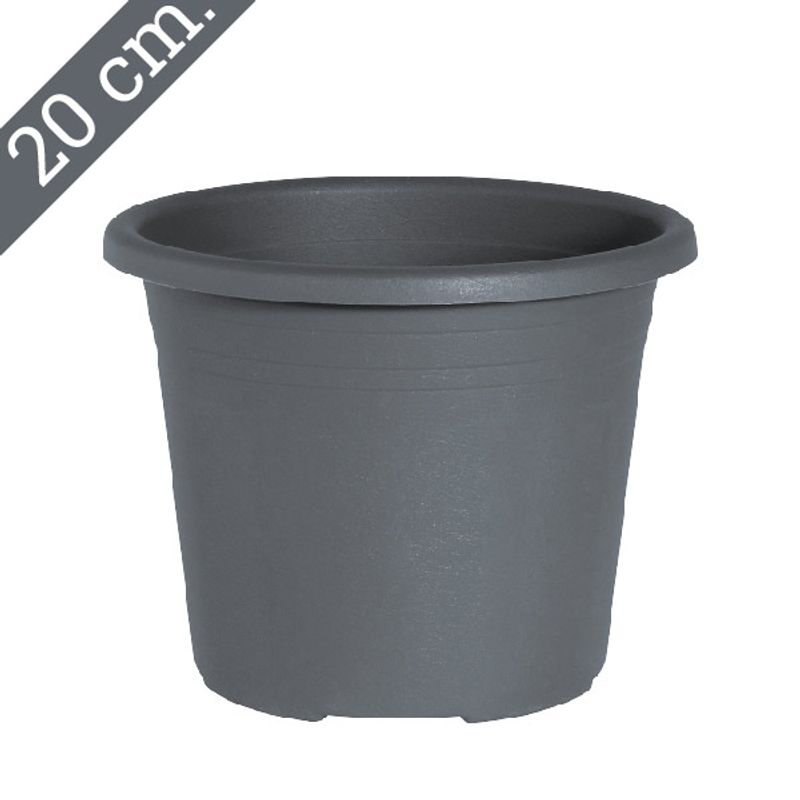 Rund plastpotte ø20 cm