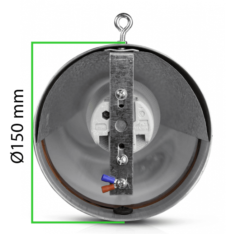 Cool tube 150 mm for 2 stk. pærer