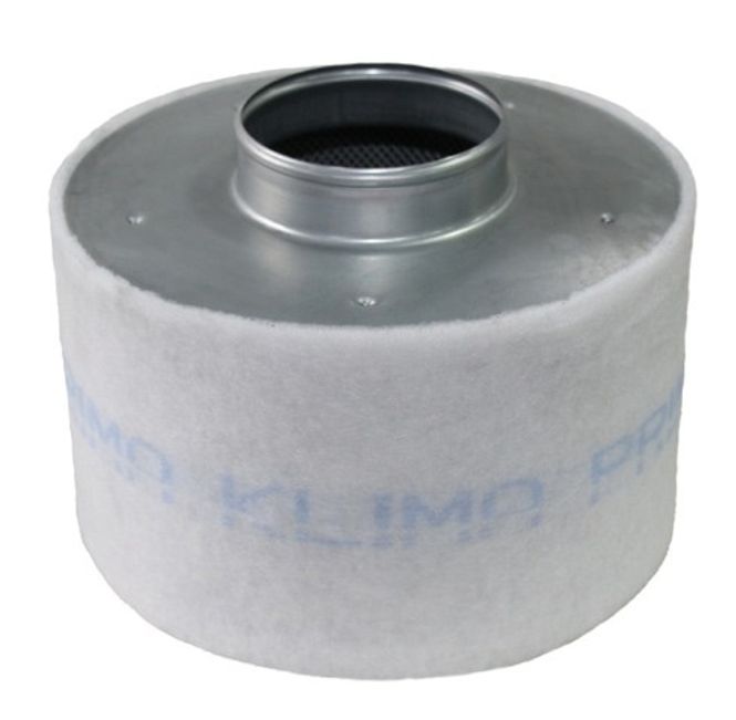 Hovedbilde Kullfilter 100 mm 250 m³/t, Prima Klima