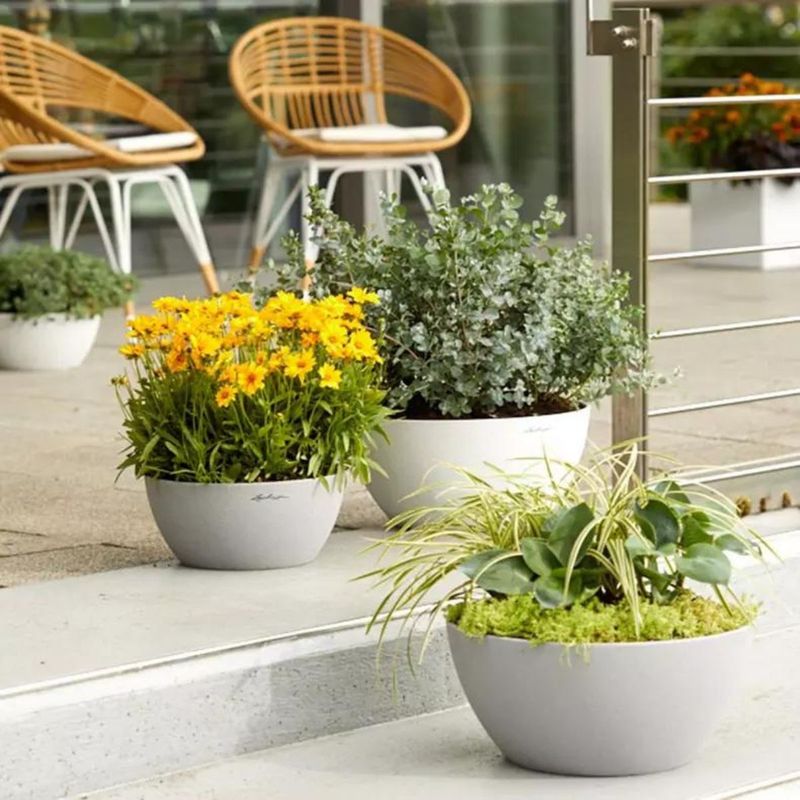 Cubeto Stone 30, Lechuza Blomsterpotte