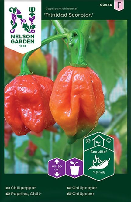 Hovedbilde Chilipepper 'Trinidad Scorpion'