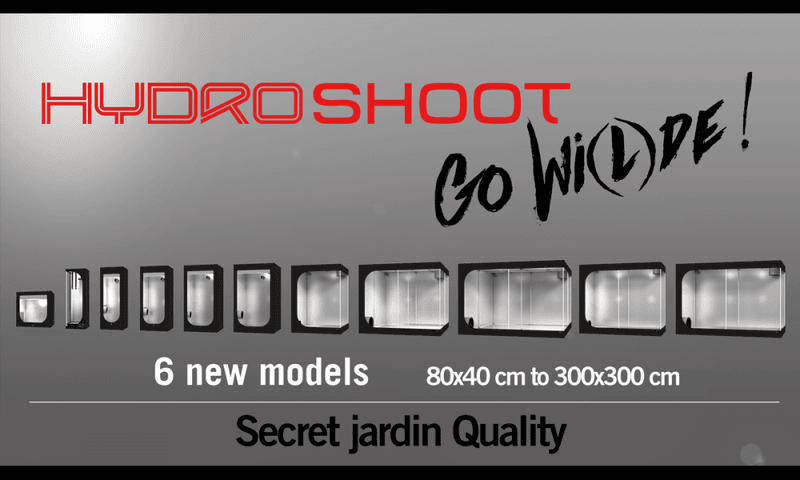 Hydro Shoot 240x240x200 cm V.2 Secret Jardin